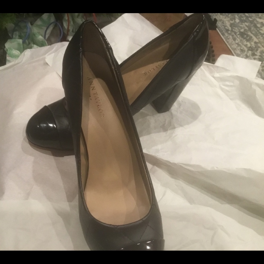 Anne Taylor Quilted Pumps